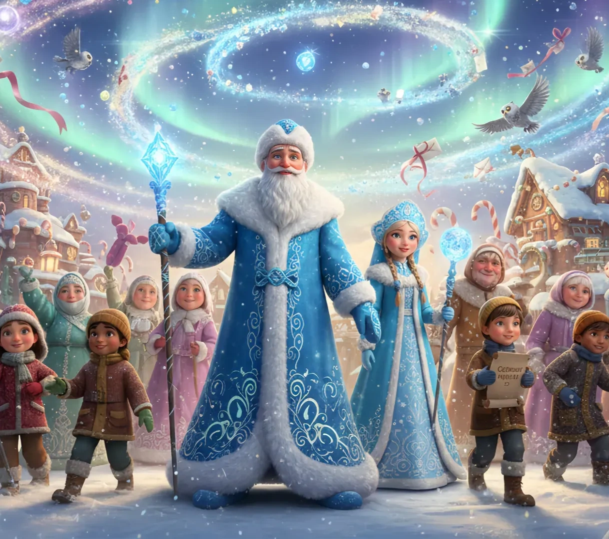 Сказка «Сказочный патруль Деда Мороза - Приключение на Северный полюсе»