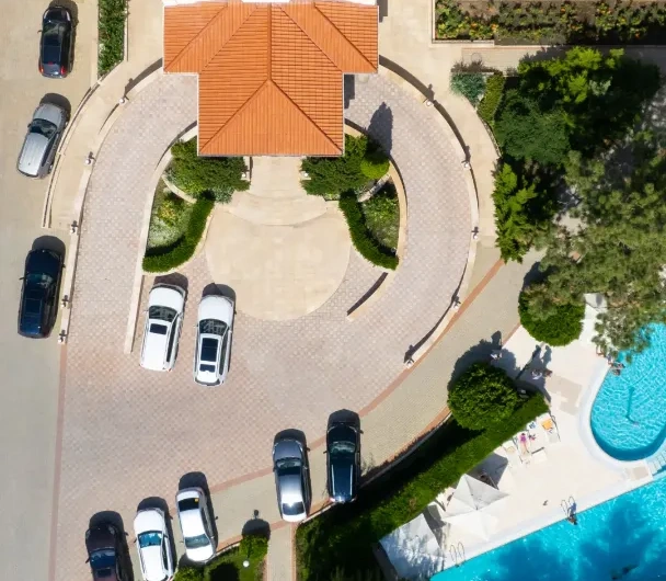 парковка отеля