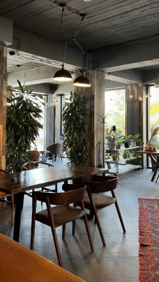 интерьер кафе