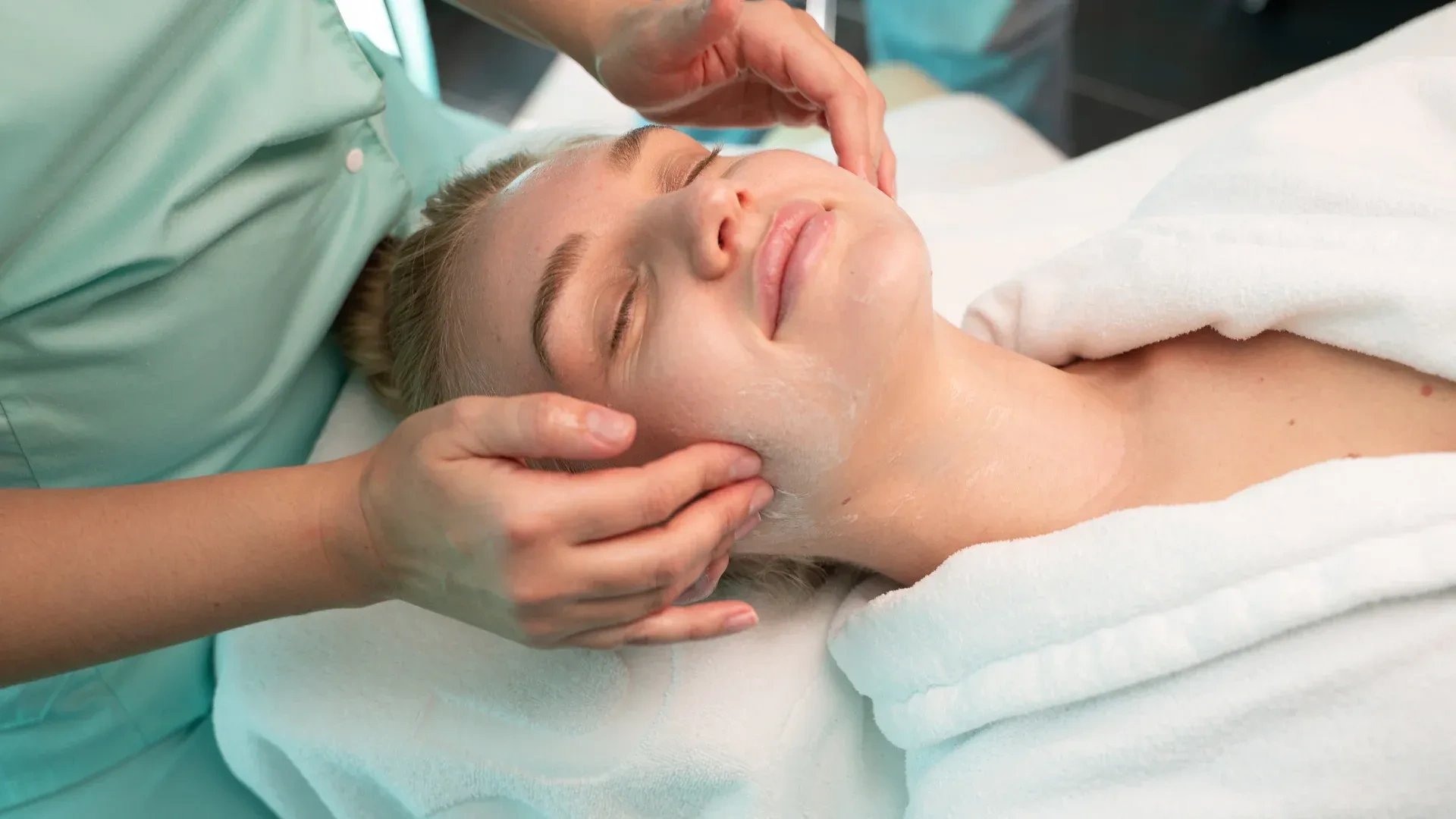 массаж лица спа