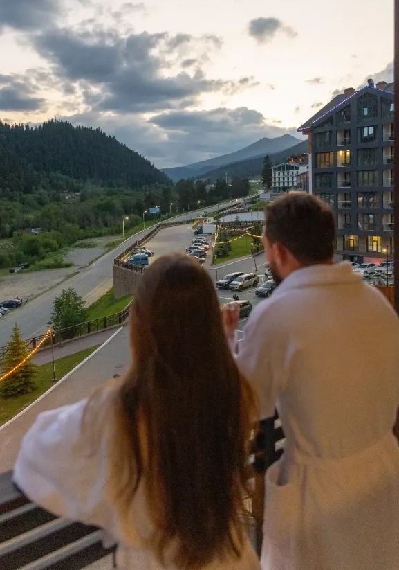 пара в отеле