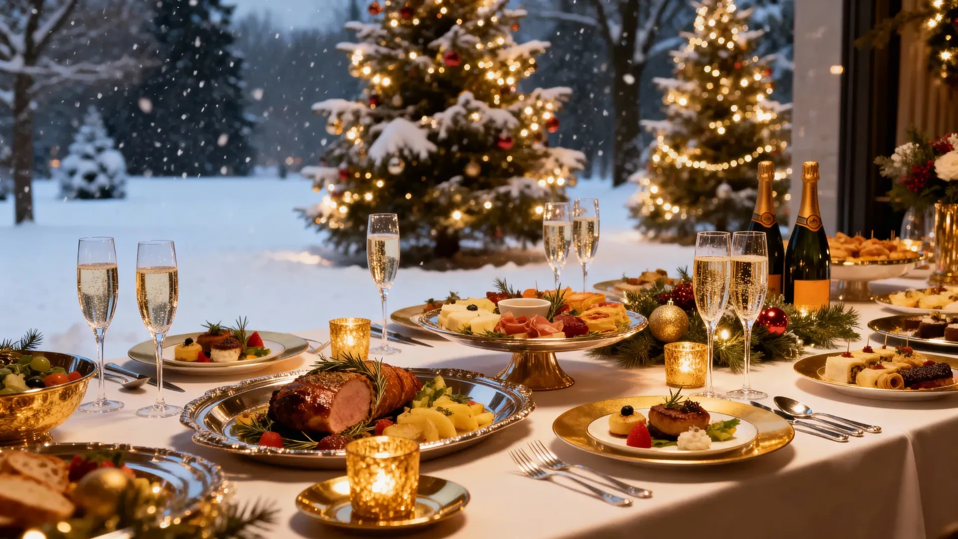 новогодний банкет