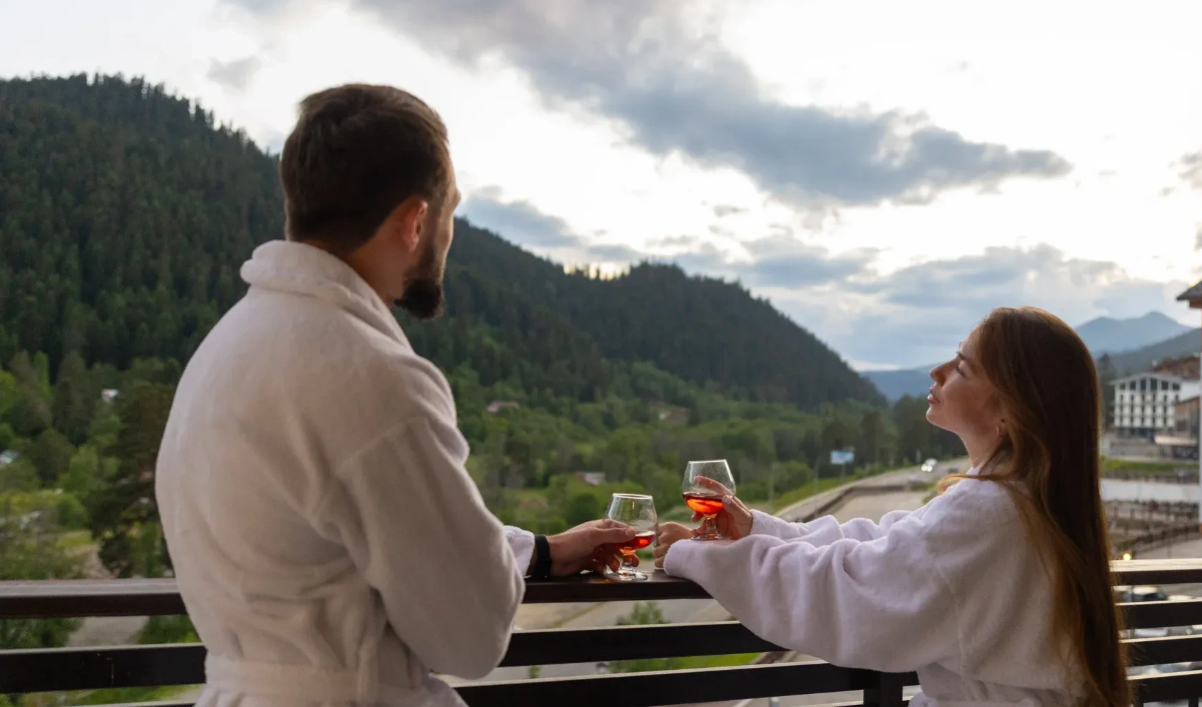 пара в отеле