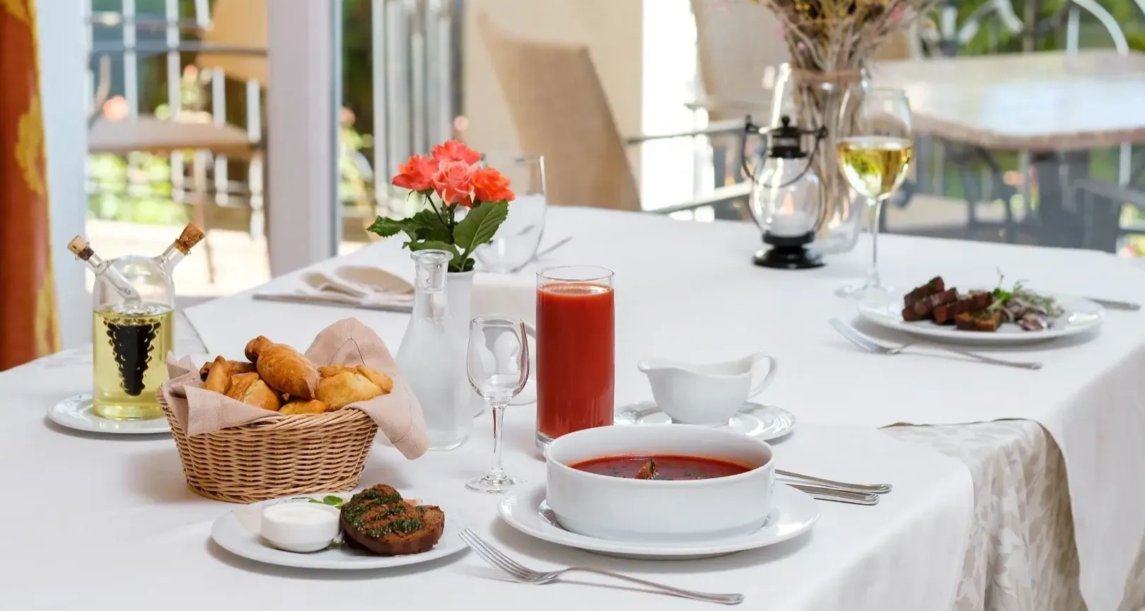 Меню ресторана